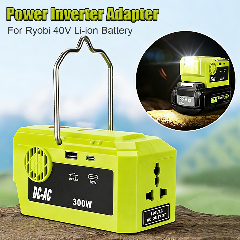 Outdoor Power Adapter Usb C - NEW Portable Power Inverter for Ryobi