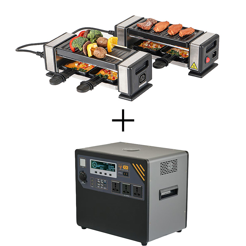 Outdoor Power Group - Outdoor electric barbecue non-stick barbecue steak