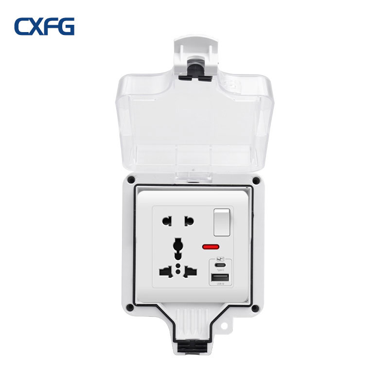 Outdoor Power Adapter Usb C - 86 Type IP66 Outdoor Waterproof Socket,