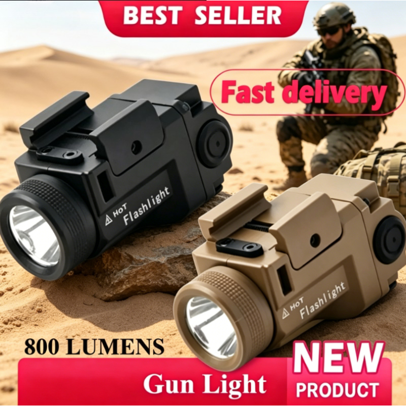 Outdoor Power Parts - Rugged Metal Body LED Flashlight, 800