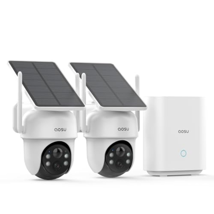 Outdoor Power In Reno - Outdoor wireless security cameras system: solar-powered,