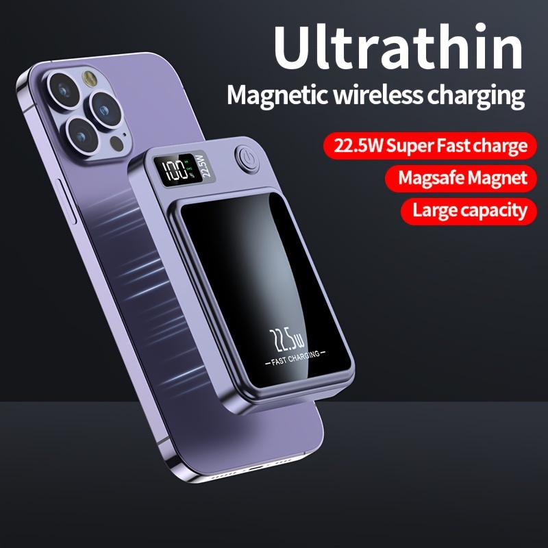 New 30000mAh magnetic wireless - Outdoor Power Adapter Usb C 评论和价格