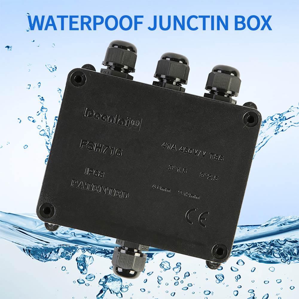 IP68 External Junction Box 4 W - Outdoor Power Cable Junction Box 评论和价格