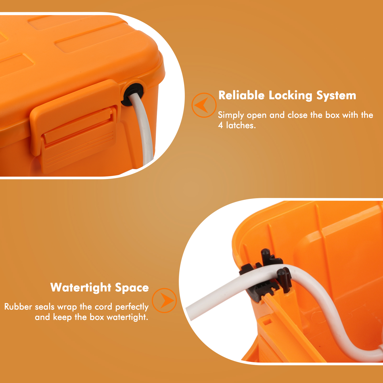 Large Outdoor Waterproof Elect - Outdoor Power Cable Junction Box 评论和价格