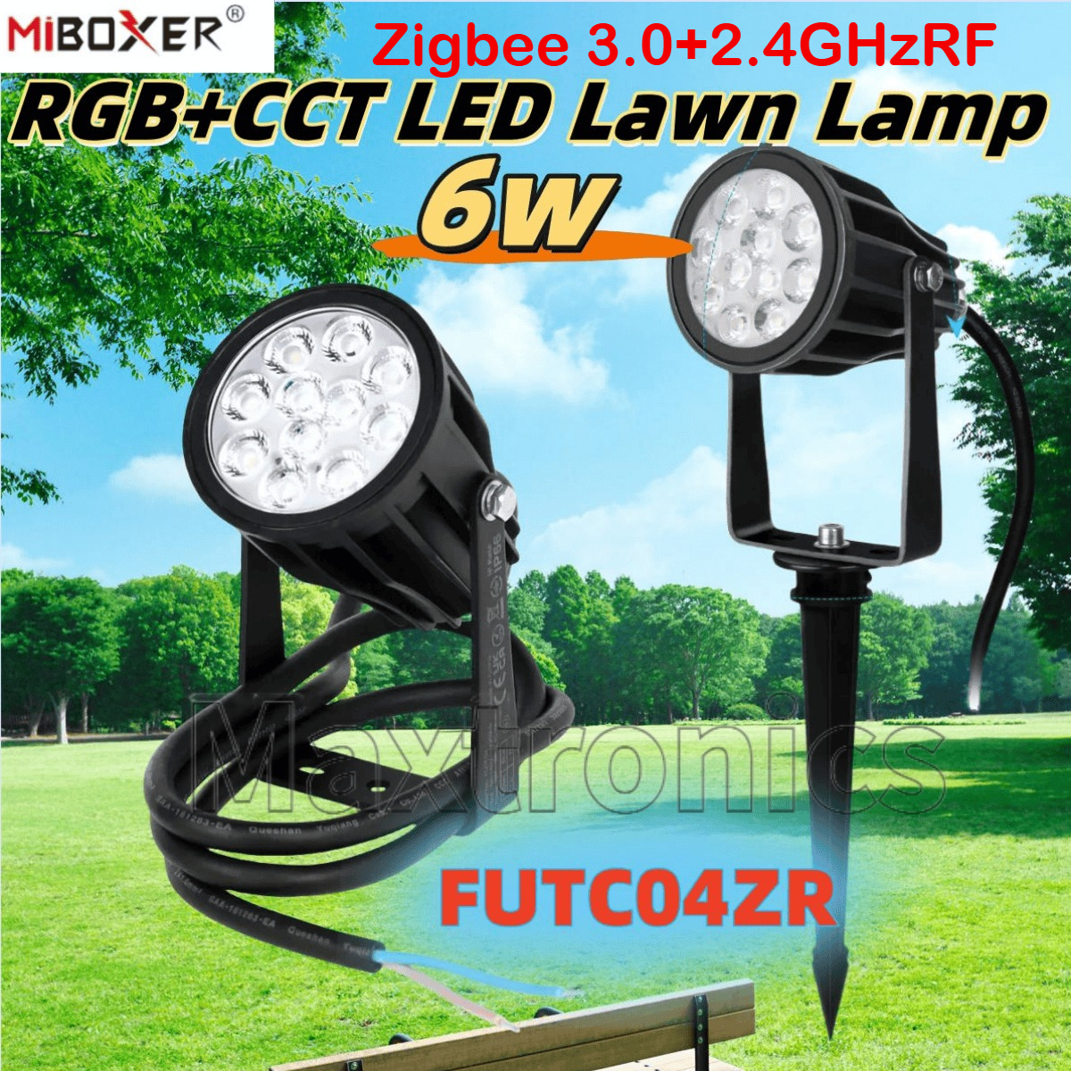 Miboxer Outdoor Waterproof RGB - Outdoor Power Point Zigbee 评论和价格