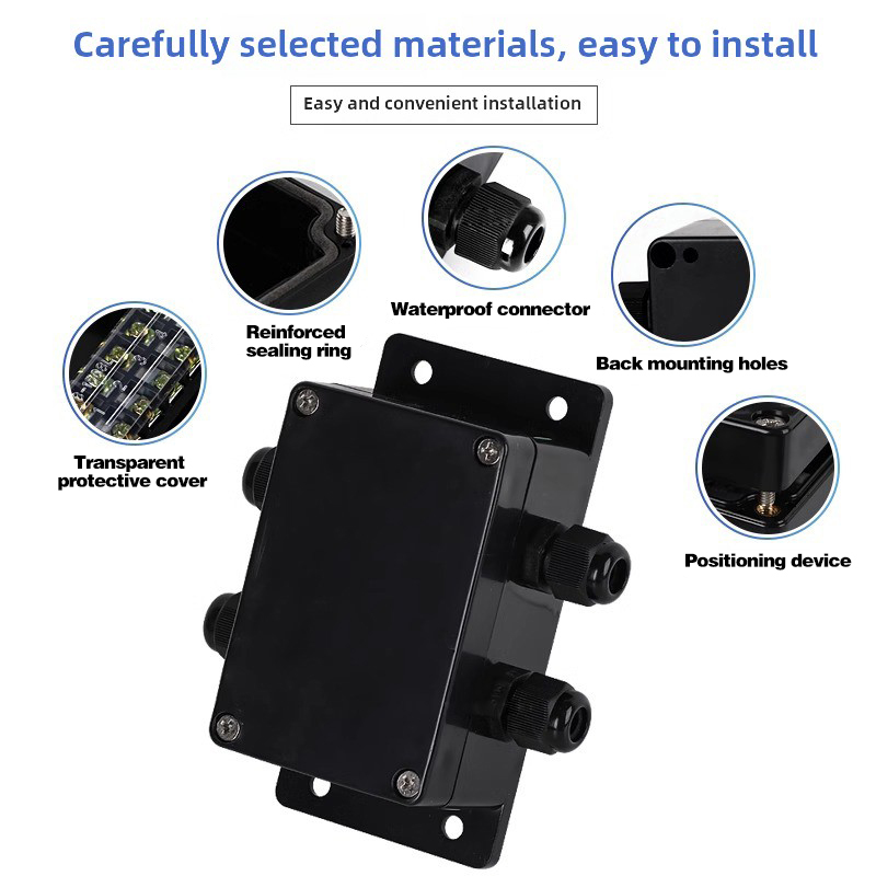 Waterproof Junction Box With T - Outdoor Power Cable Junction Box 评论和价格