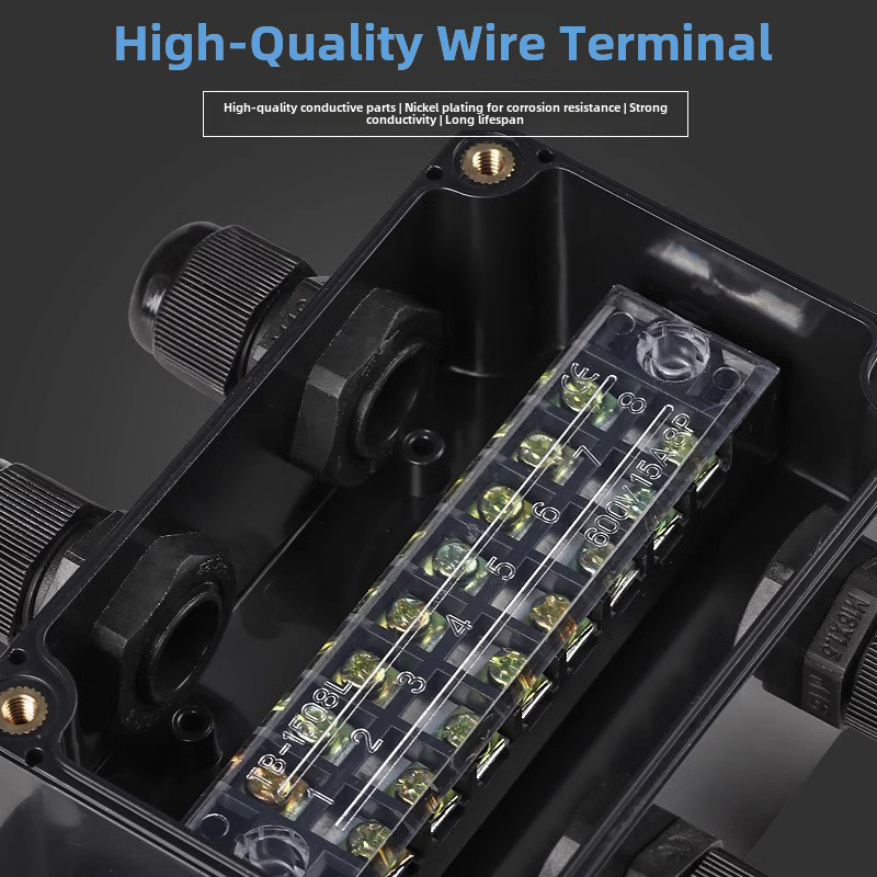 Waterproof Junction Box With T - Outdoor Power Cable Junction Box 评论和价格