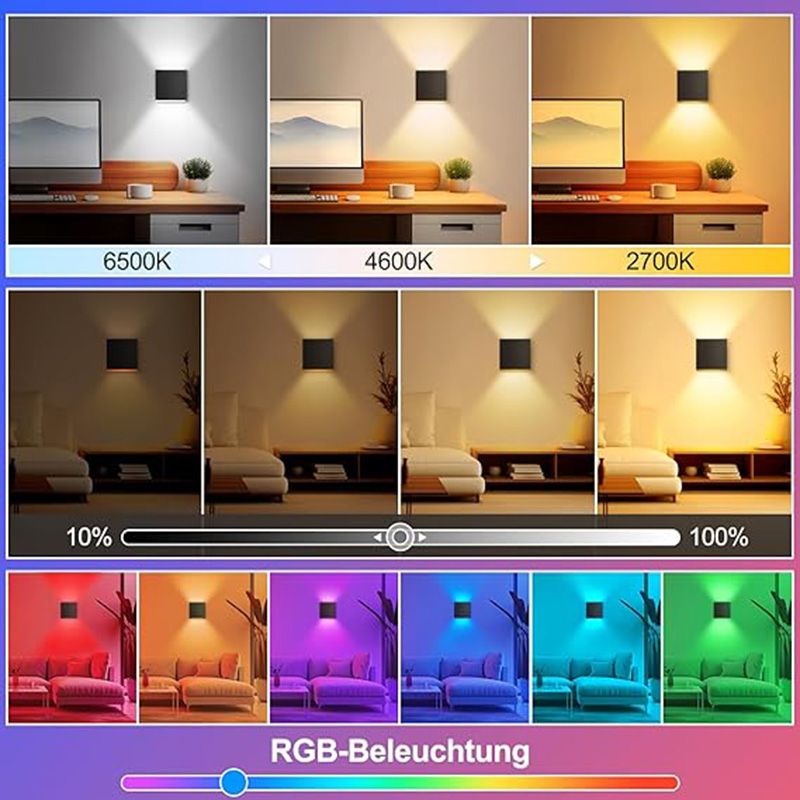 12W LED Outdoor Wall Light RGB - Outdoor Power Point Zigbee 评论和价格