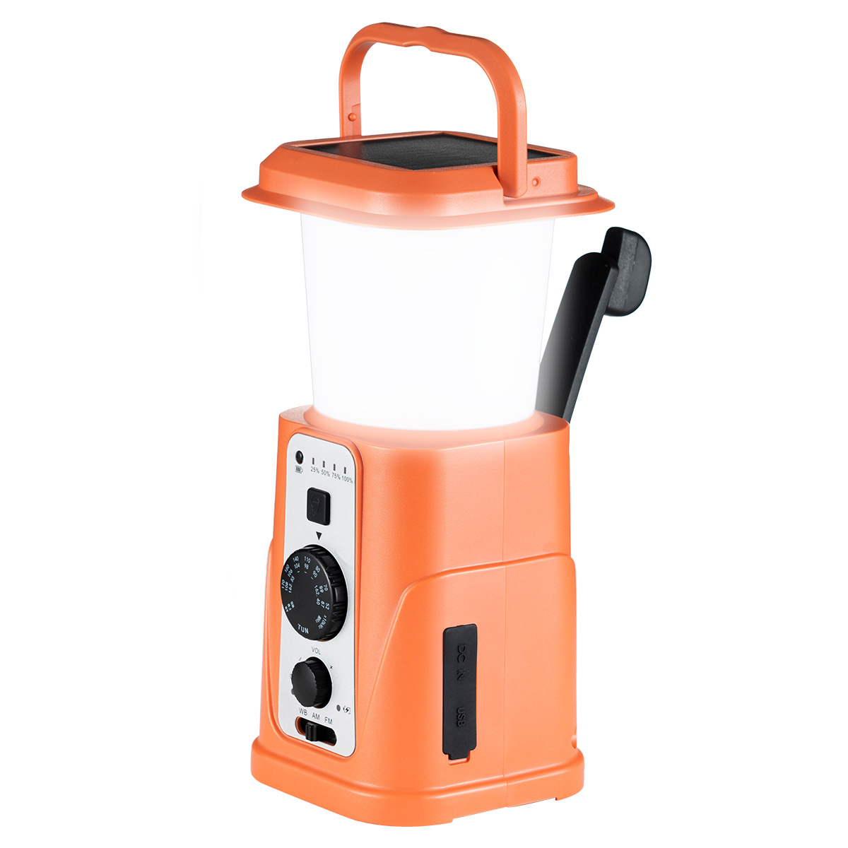 Solar Crank Radio with Light E - Outdoor Power Group 评论和价格