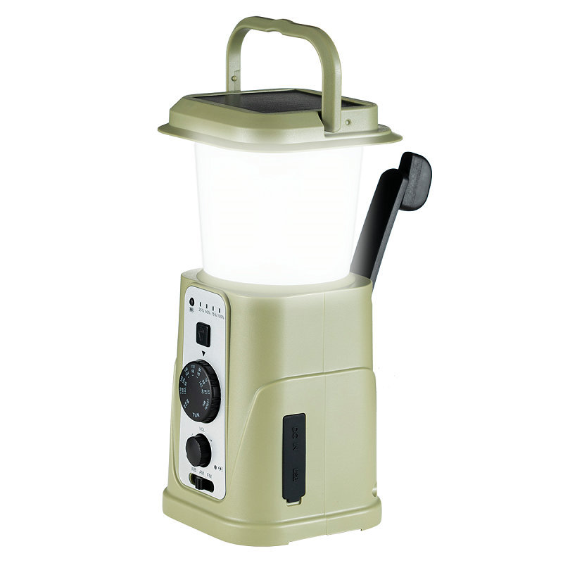 Solar Crank Radio with Light E - Outdoor Power Group 评论和价格