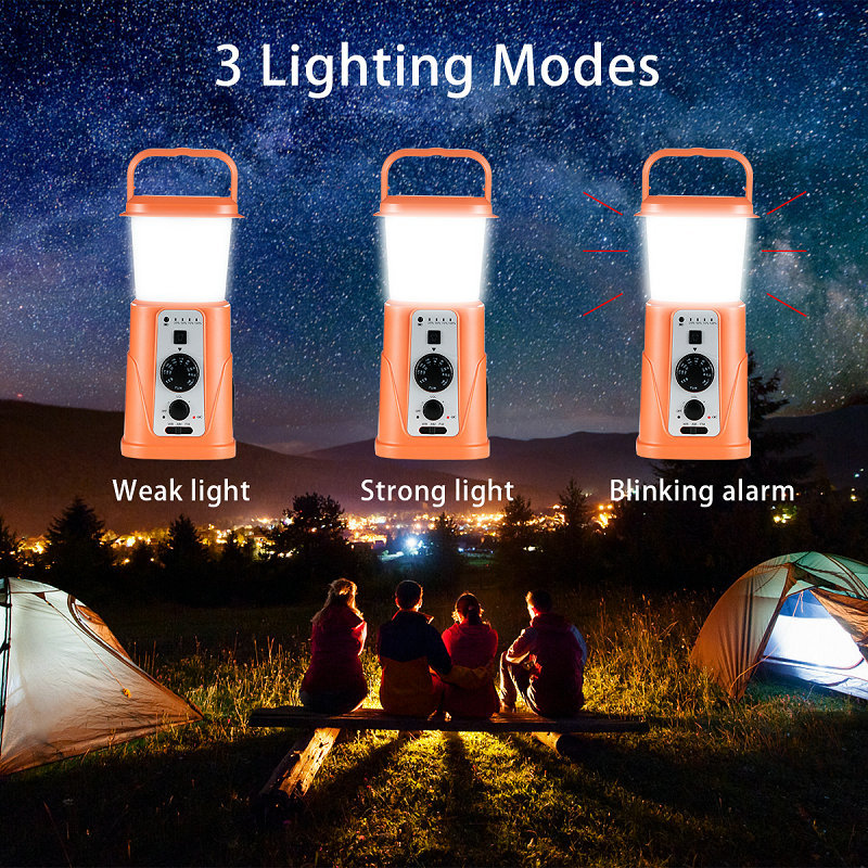 Solar Crank Radio with Light E - Outdoor Power Group 评论和价格