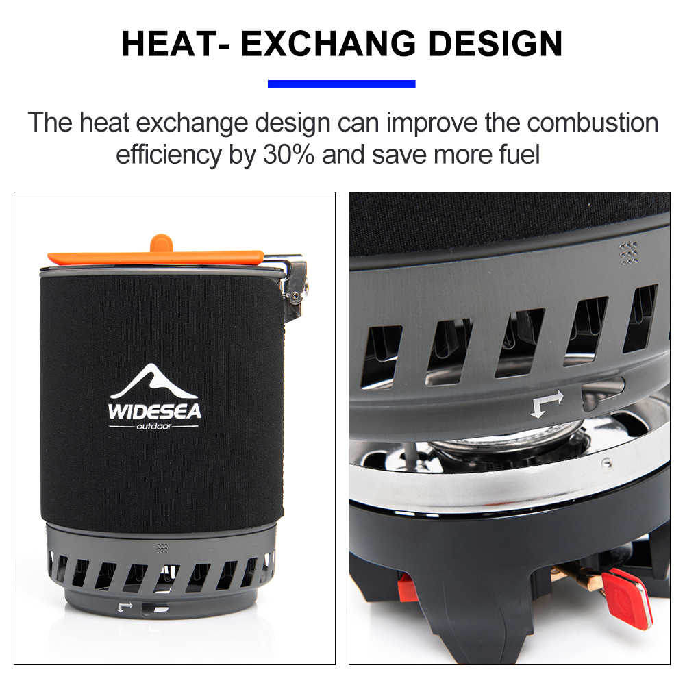 Widesea Camping Cooking System - Outdoor Power Heater 评论和价格