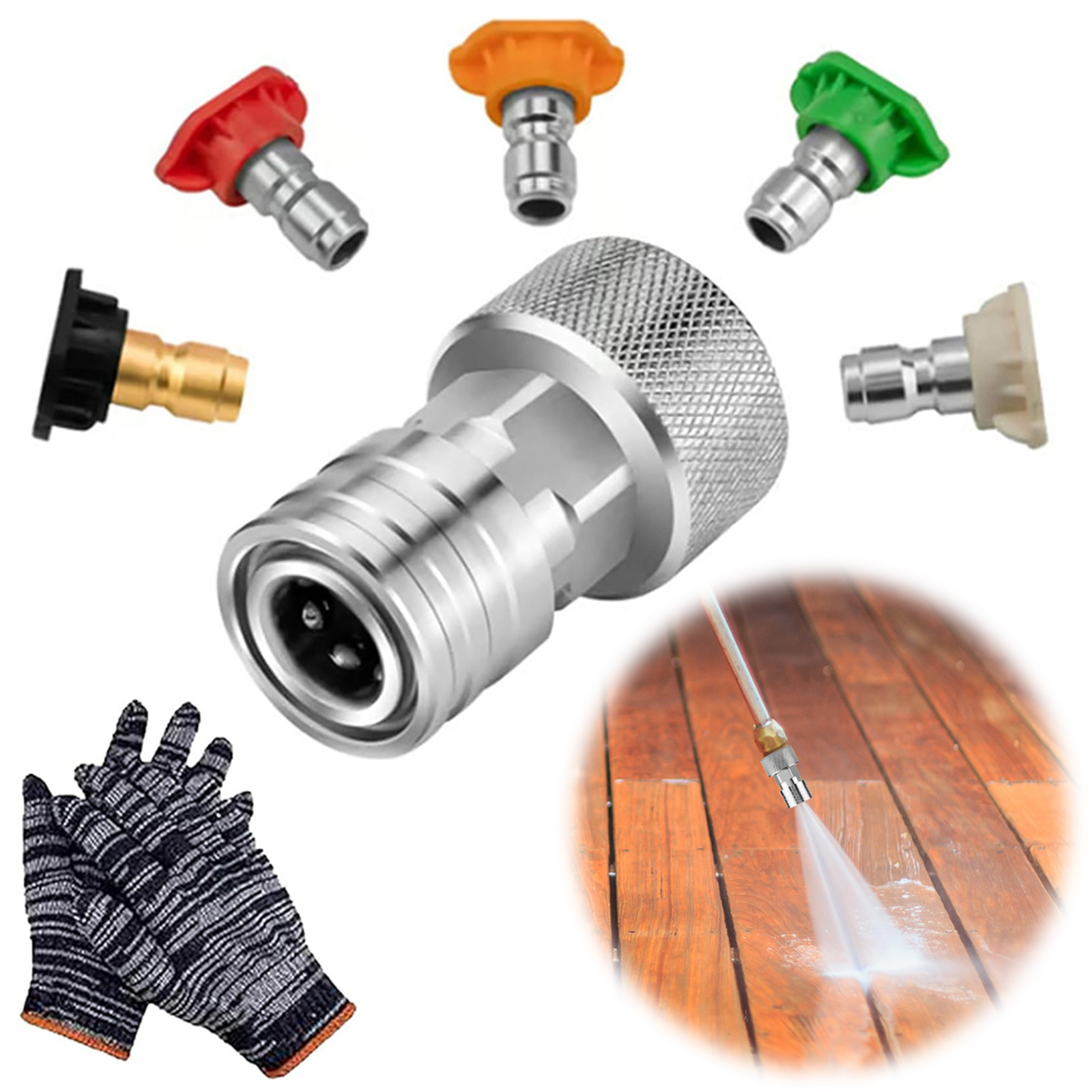 Garden Hose to Mini Power Wash - Outdoor Power 'Hose' 评论和价格