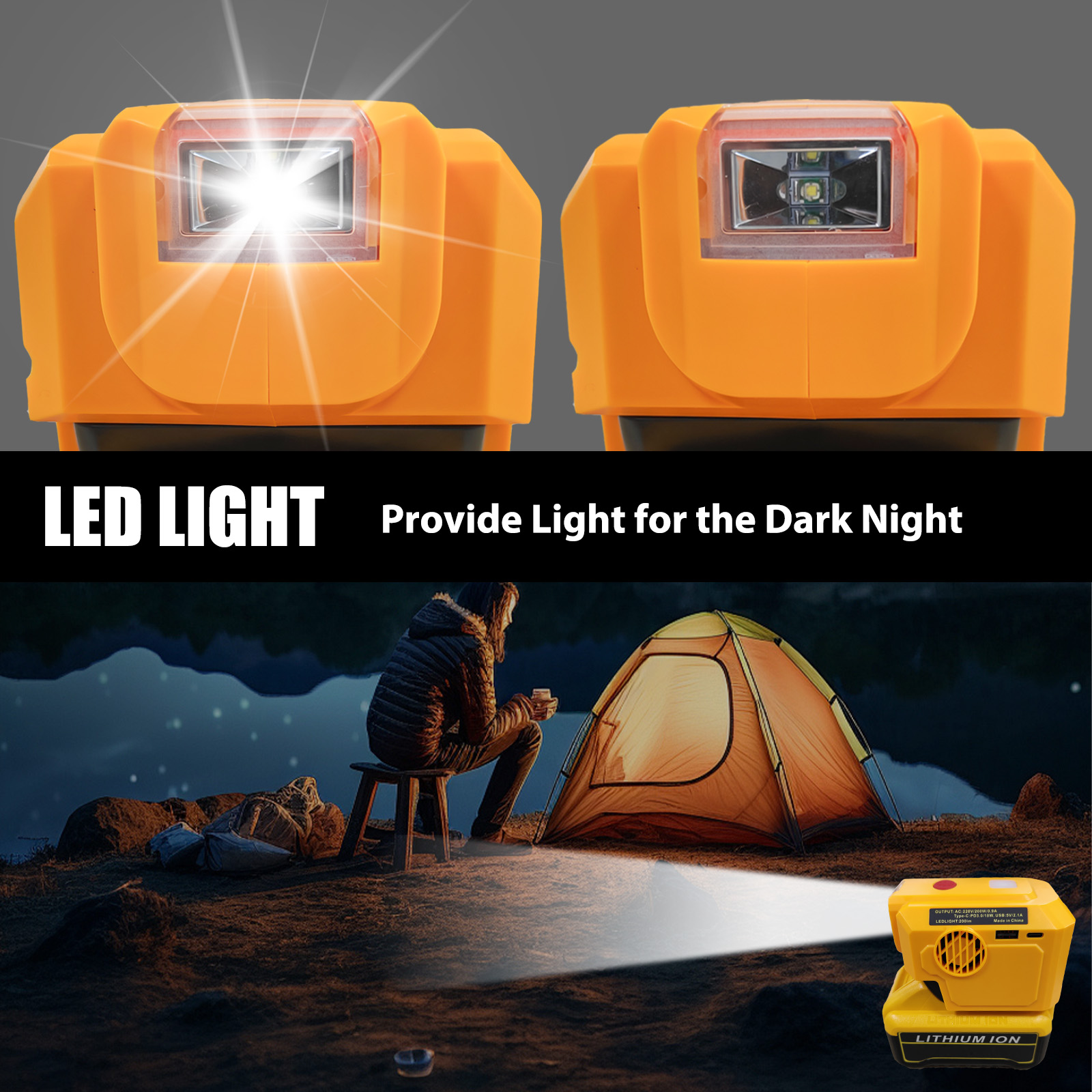 For Dewalt 20V Battery Inverte - Outdoor Power Adapter Usb C 评论和价格