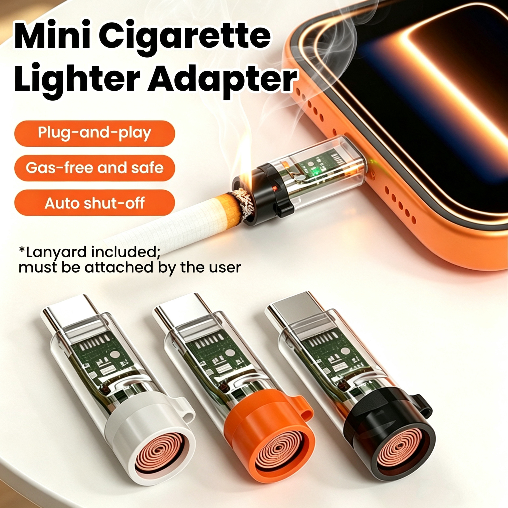 Type-C Mobile Cigarette Lighte - Outdoor Power Adapter Usb C 评论和价格