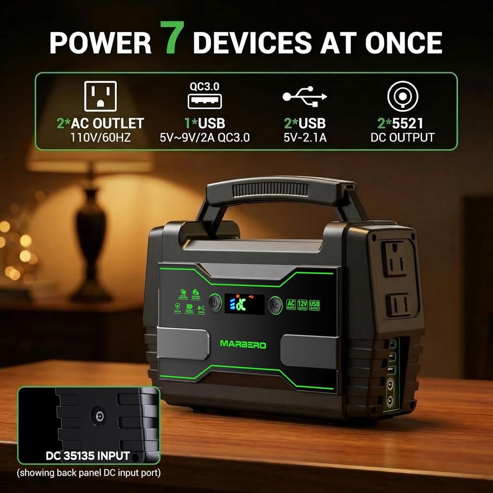 155Wh Portable Power Station w - Outdoor Power Station 评论和价格