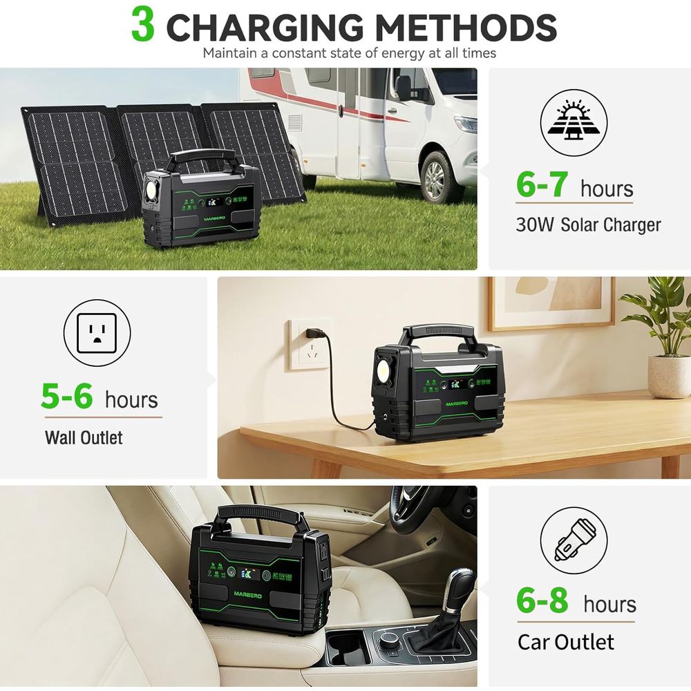 155Wh Portable Power Station w - Outdoor Power Station 评论和价格