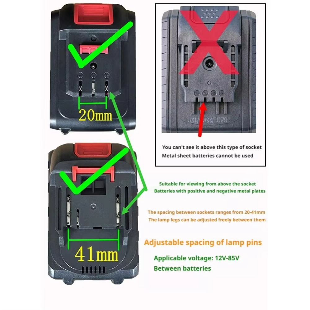 Power Tool Parts LED Work Ligh - Outdoor Power Parts 评论和价格
