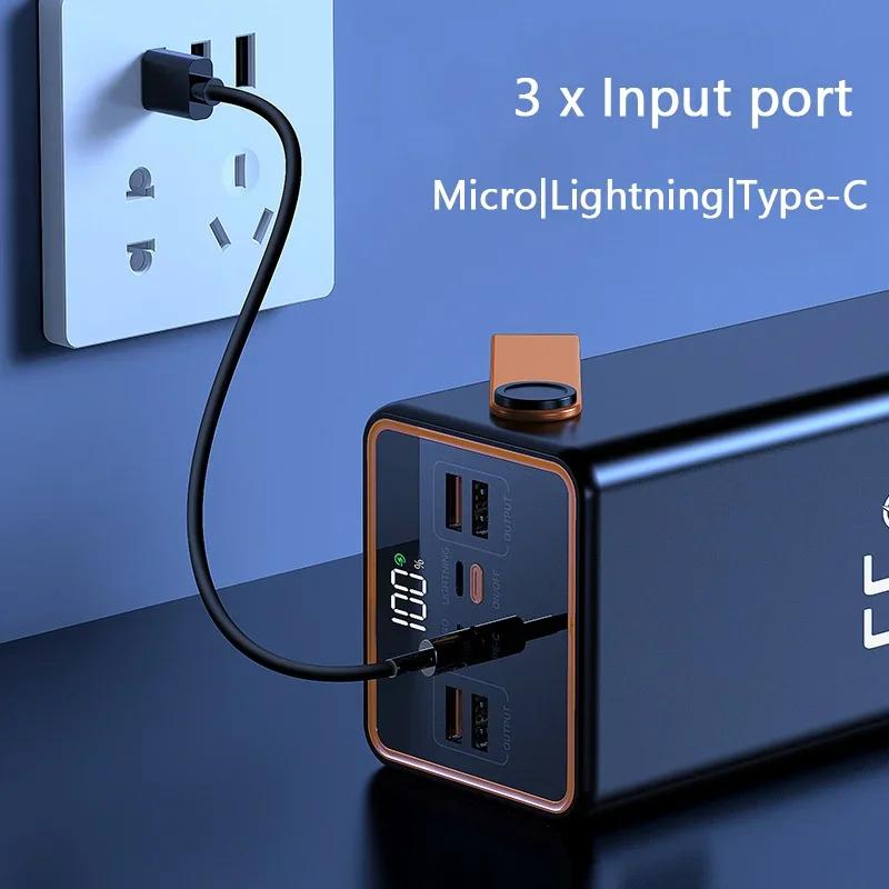 70000mAh Power Bank 22.5W Powe - Outdoor Power Adapter Usb C 评论和价格