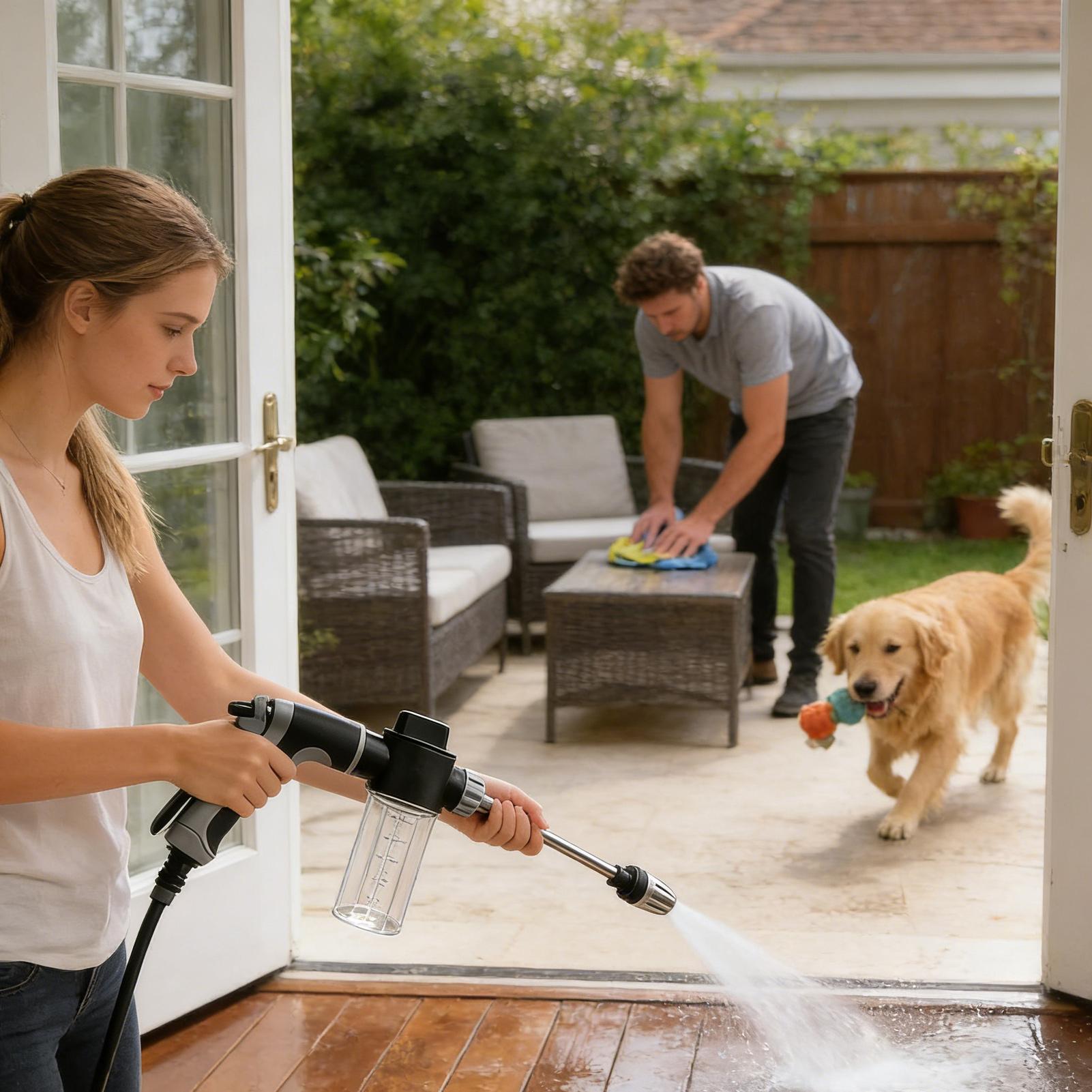 Garden Pressure Power Washer H - Outdoor Power 'Hose' 评论和价格