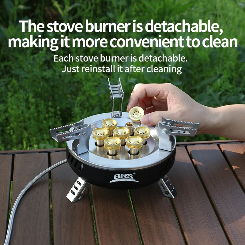 BRS-207-Core Camping Gas Stove - Outdoor Power 'Hose' 评论和价格