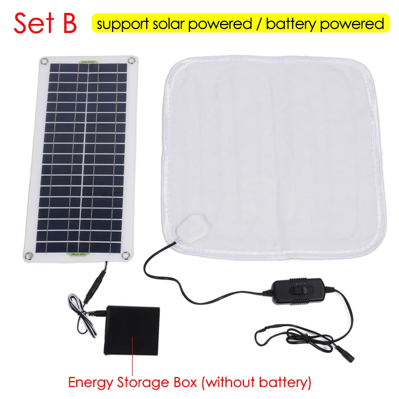 12V 50W Solar Panel Powered El - Outdoor Power Heater 评论和价格
