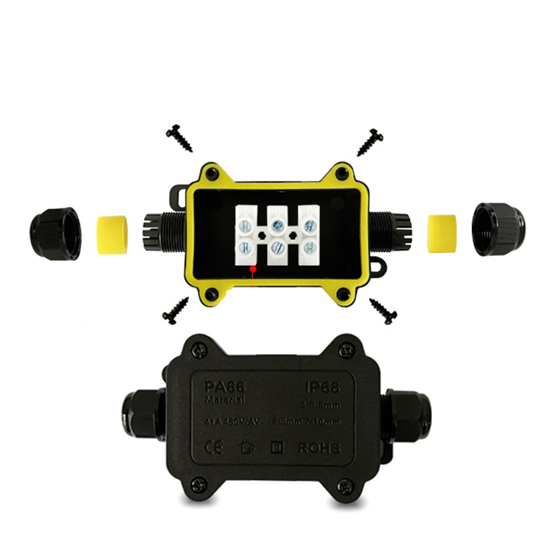 Junction Box Waterproof IP68 2 - Outdoor Power Cable Junction Box 评论和价格