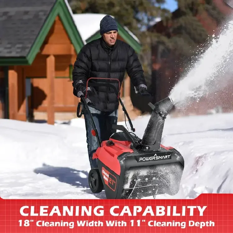 -USA Warehouse PowerSmart Gas  - Snow Blower Single 评论和价格