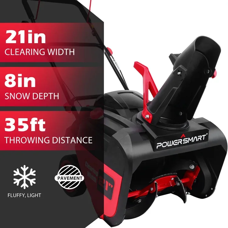 -USA Warehouse PowerSmart Gas  - Snow Blower Single 评论和价格