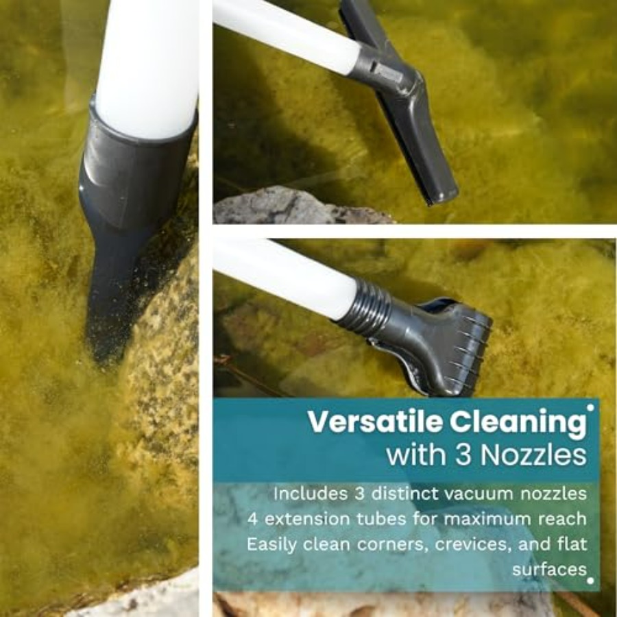 Pond vacuum for outdoor pond c - Outdoor Power 'Hose' 评论和价格