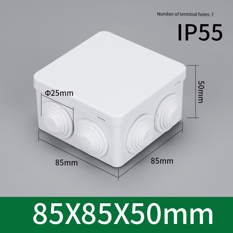 1Pcs Plastic Abs Dustproof And - Outdoor Power Cable Junction Box 评论和价格