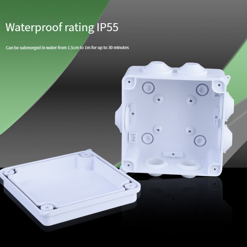 1Pcs Plastic Abs Dustproof And - Outdoor Power Cable Junction Box 评论和价格