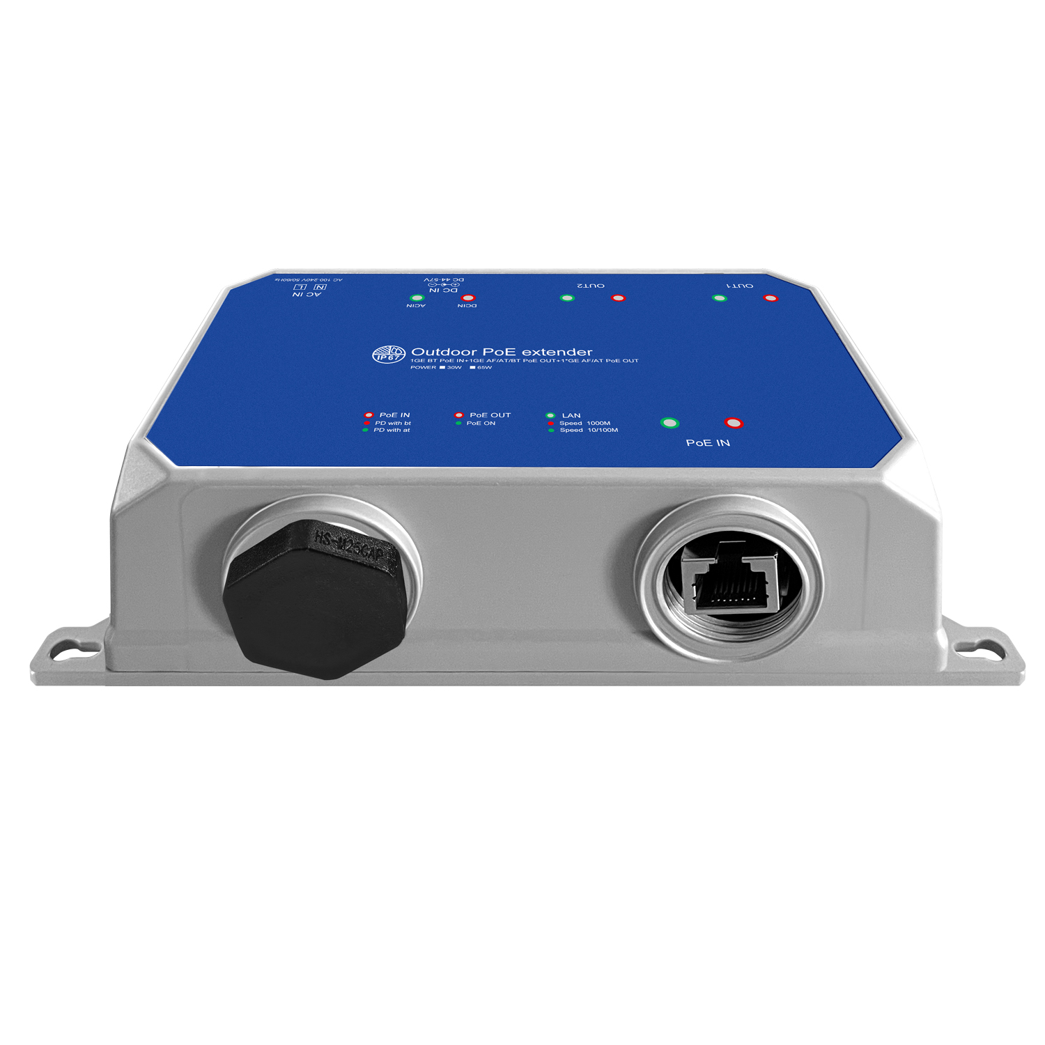 Outdoor POE Switch AC+DC+POE 3 - Outdoor Power Group 评论和价格