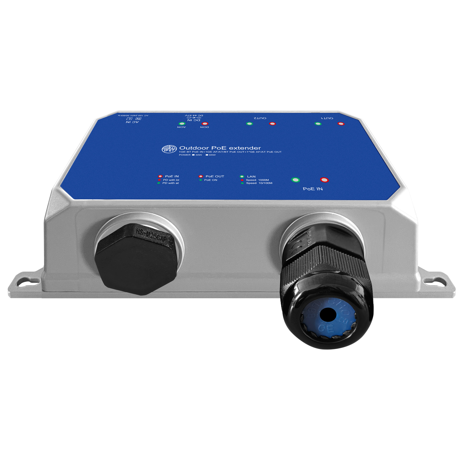 Outdoor POE Switch AC+DC+POE 3 - Outdoor Power Group 评论和价格