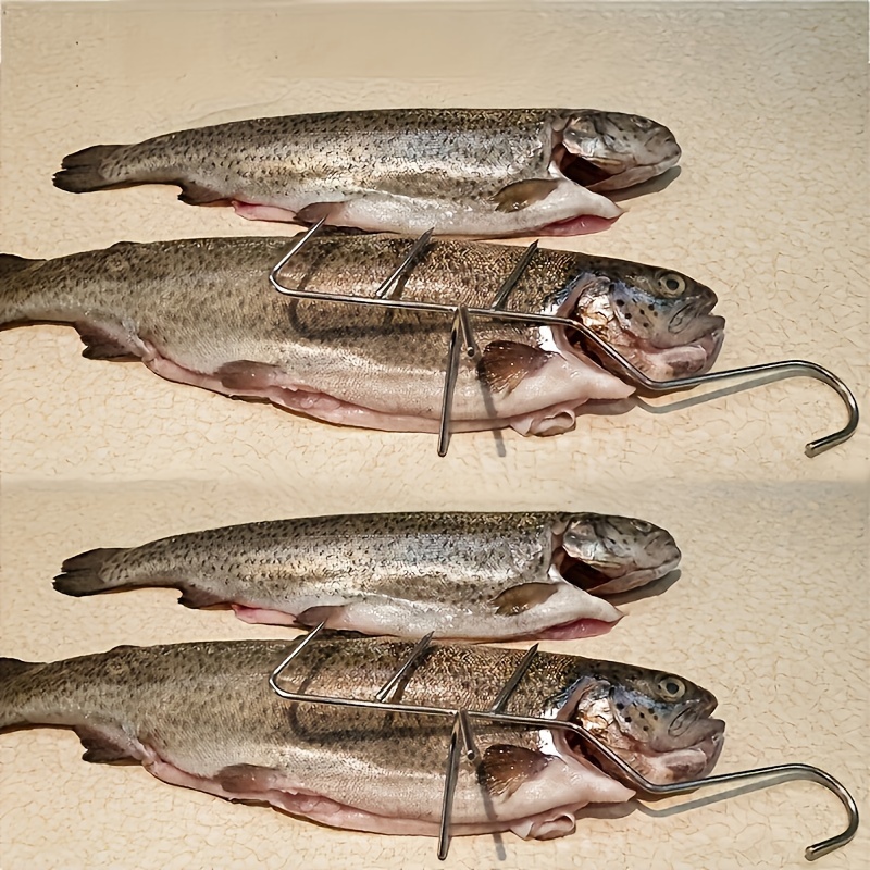 Fish Hooks for Smoking, Stainl - Outdoor Power Heater 评论和价格