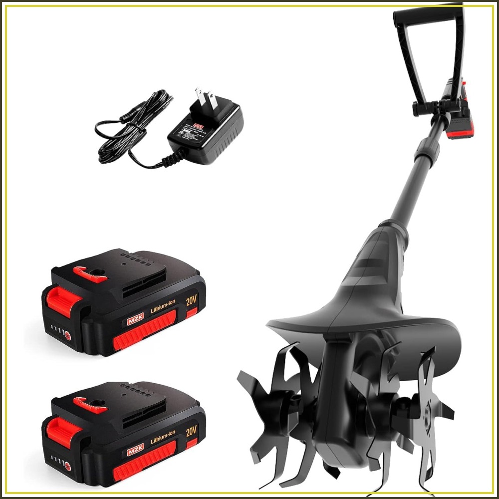 20V Cordless Tiller Cultivator - Garden Tiller Mini 评论和价格