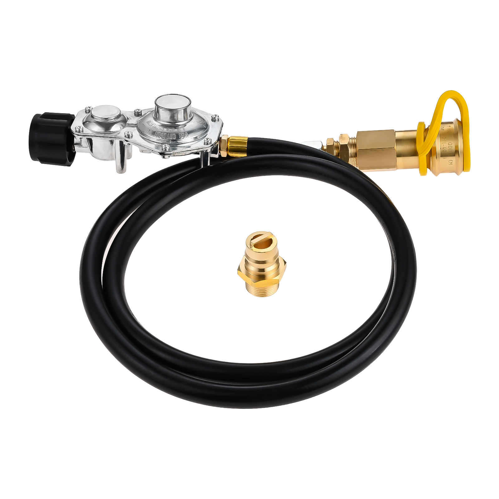 1Pc 5FT 2 Stage Propane Regula - Outdoor Power 'Hose' 评论和价格