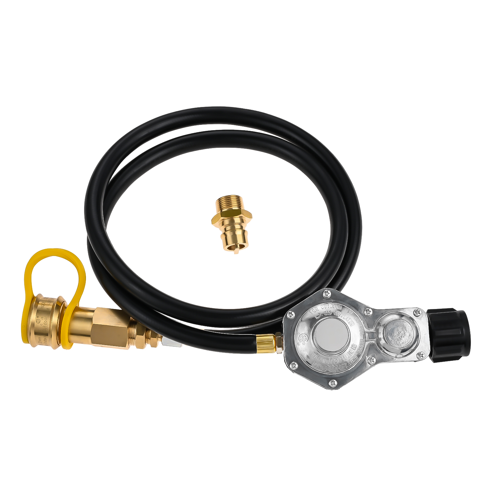 1Pc 5FT 2 Stage Propane Regula - Outdoor Power 'Hose' 评论和价格