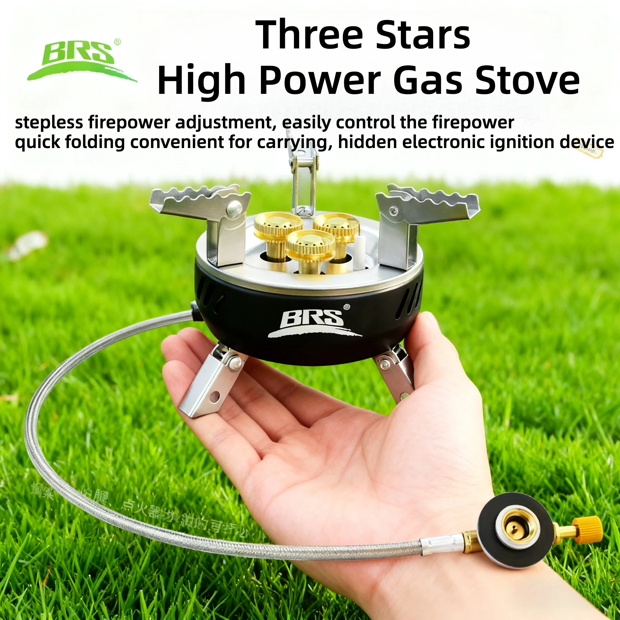 BRS 203-Core Camping Gas Stove - Outdoor Power 'Hose' 评论和价格