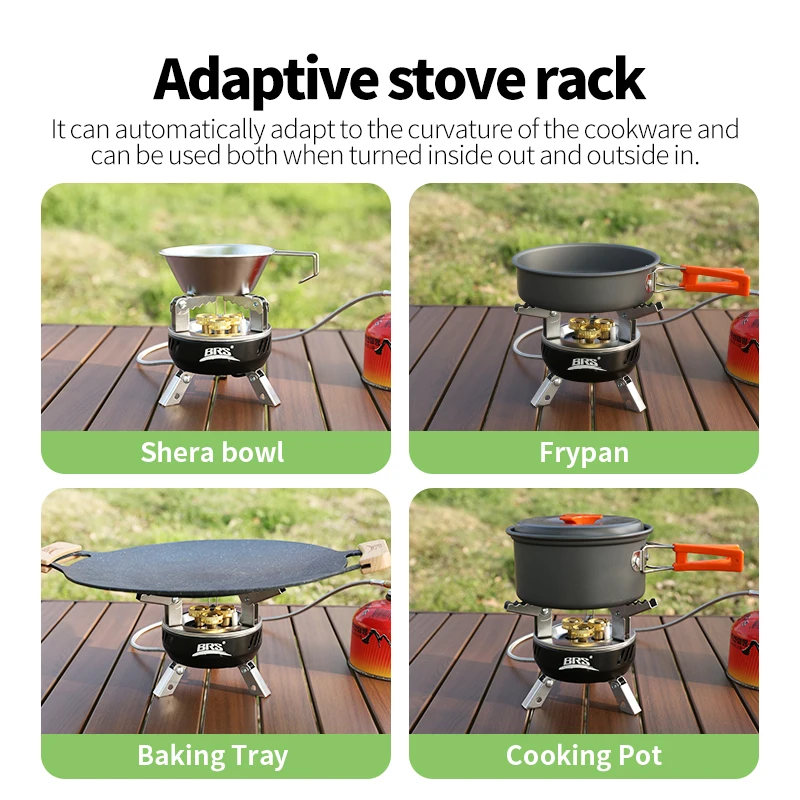 BRS 203-Core Camping Gas Stove - Outdoor Power 'Hose' 评论和价格