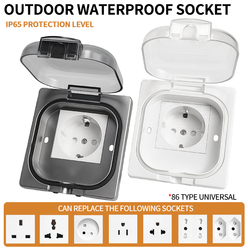 IP65 Waterproof Outdoor Socket - Outdoor Power Parts 评论和价格