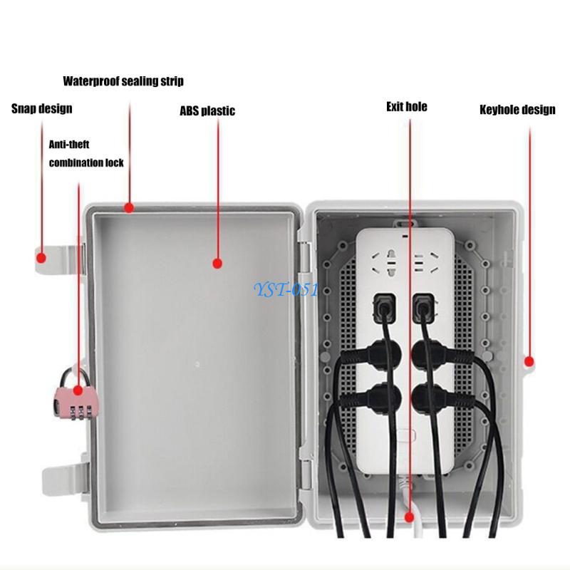 E15A Lockable Electrical Junct - Outdoor Power Cable Junction Box 评论和价格