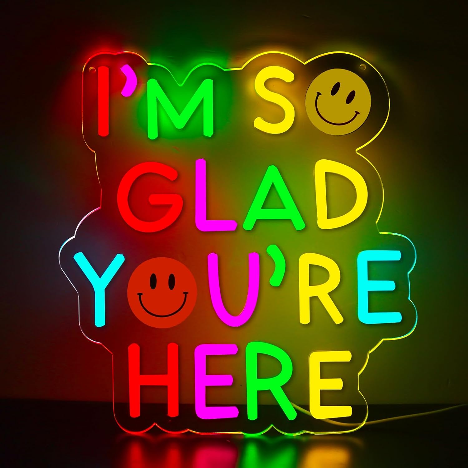 I’m So Glad You’re Here Neon S - Outdoor Power In Reno 评论和价格