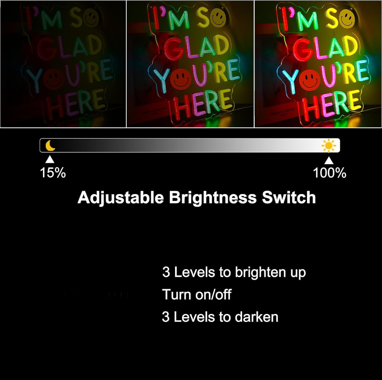 I’m So Glad You’re Here Neon S - Outdoor Power In Reno 评论和价格