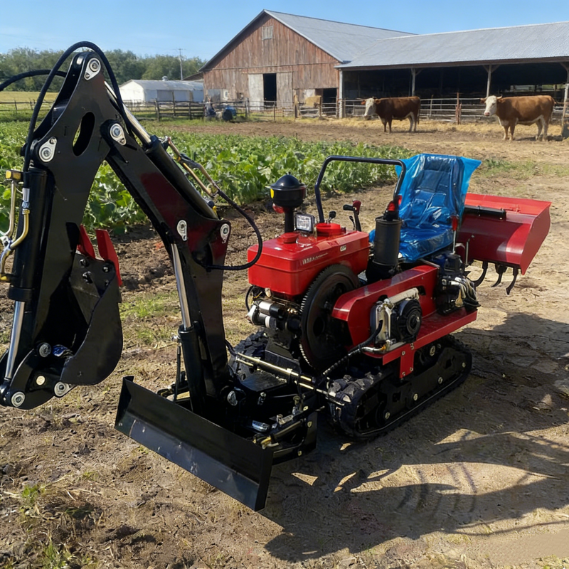 Customized 35HP Crawler Tracto - Garden Tiller Mini 评论和价格