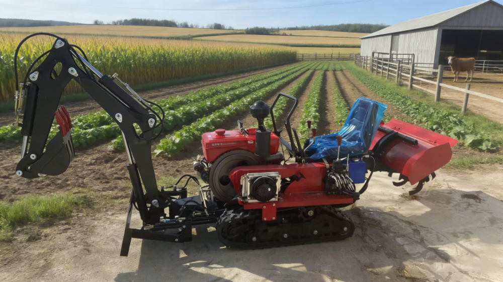 Customized 35HP Crawler Tracto - Garden Tiller Mini 评论和价格