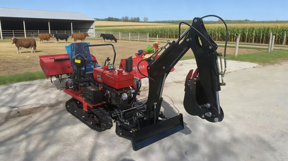 Customized 35HP Crawler Tracto - Garden Tiller Mini 评论和价格